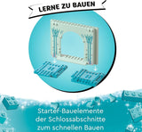 LEGO Disney Frozen Il Palazzo di Ghiaccio di Elsa, il Castello della Regina di Ghiaccio, la bambola della Principessa ELSA e Anna, più 2 personaggi di animali, fantastico regalo per bambine e bambini di 4 anni 43238 Set da costruzione Besuche den LEGO-Store