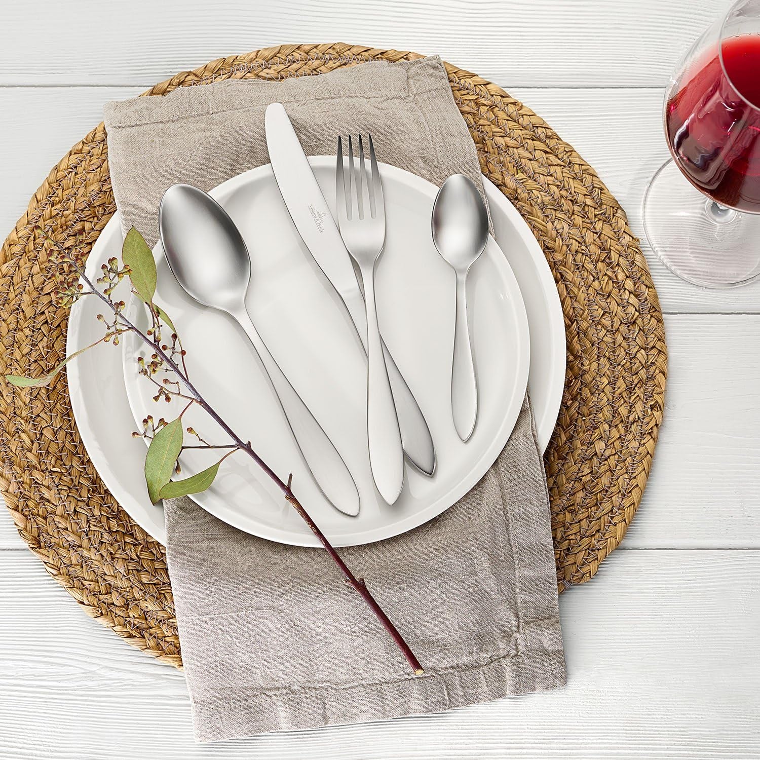 Villeroy And Boch Arthur Posate per 6, 24 pezzi, acciaio inox Kitchen Naty Shop