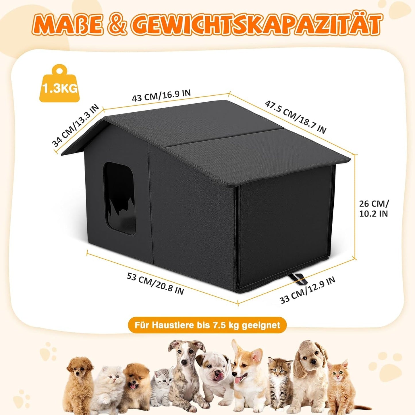 Coperte e Arredi, Animali Domestici, Grotte e Casette, Gatti, Letti per gatti, Gatti - Letti, materassi