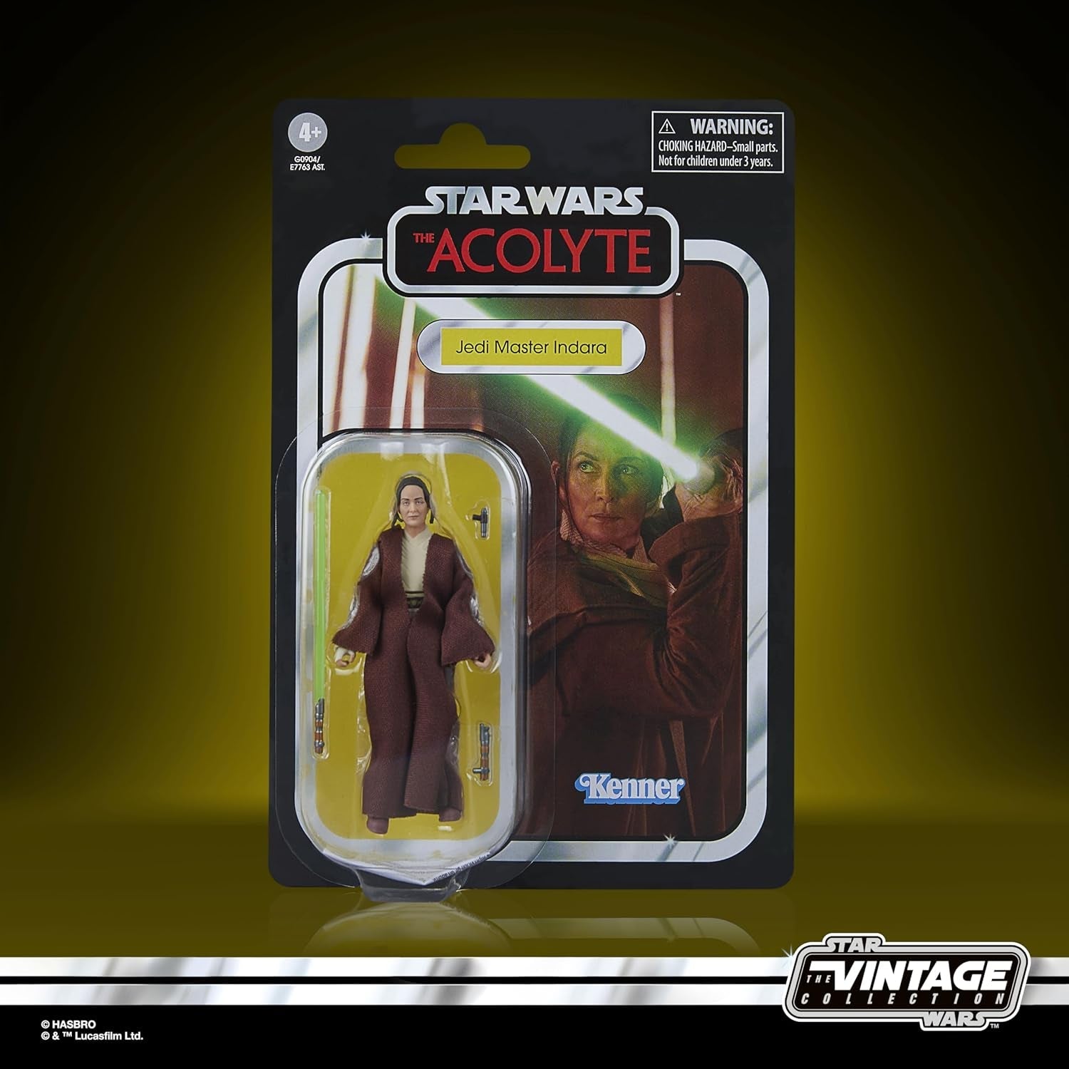 Star Wars Collezione Vintage Maestro Jedi Indara, Star Wars: Acolyte Action Figure (9,5 cm) Action figures Naty Shop