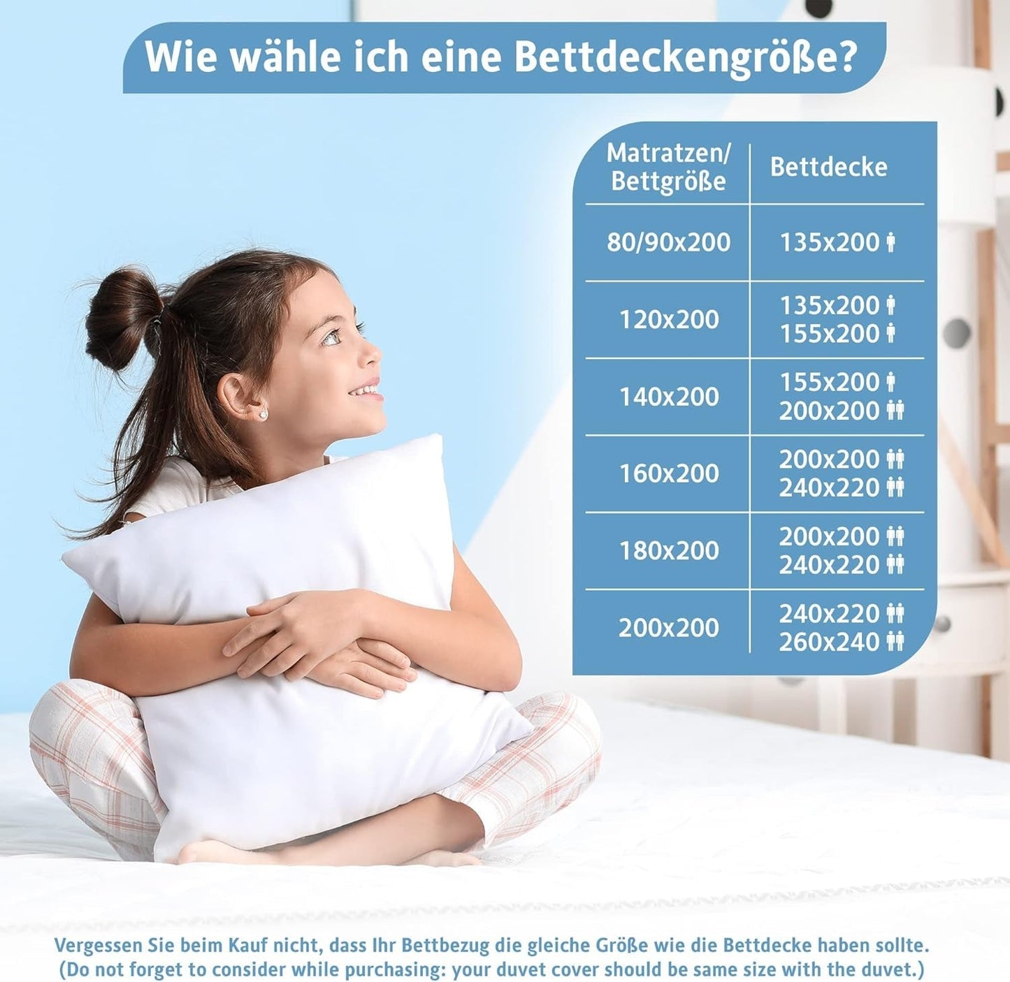 Coperta Estiva Komfortec 135X200 Cm, 170G/m², Coperta estiva sottile e leggera, coperta anallergica, Bianco Trapunte e Piumini Naty Shop