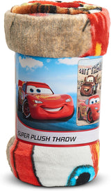 Lag3 Coperta da tiro Cars Micro Raschel Coperta da tiro, Poliestere, On The Street, 46" X 60" Letti e coperte Northwest