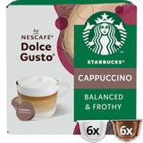 STARBUCKS Cappuccino di Nescafé Dolce Gusto Kaffeekapseln 6 x 12 (72 Capsule)