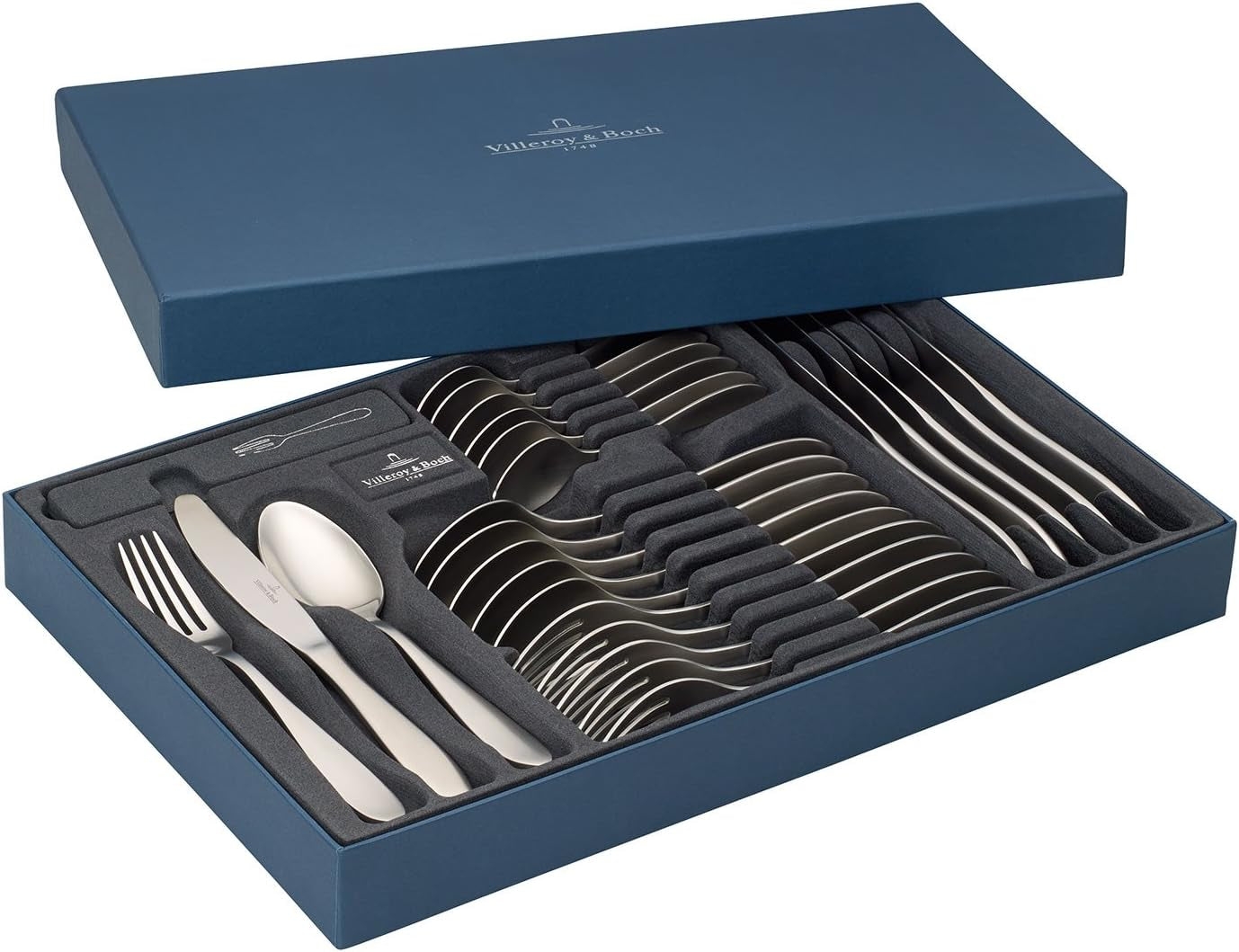 Villeroy And Boch Arthur Posate per 6, 24 pezzi, acciaio inox Kitchen Naty Shop