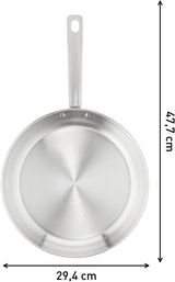 TEFAL VIRTUOSO padella 28 cm, Padella inox, Pentole e Padelle induzione Naty Shop