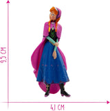 Bullyland 12960 - Statuetta della principessa Anna del film Frozen di Walt Disney, ca. 9,5 cm, molto dettagliato, ideale come piccolo regalo per bambini dai 3 anni in su