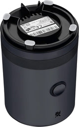 WMF Küchenminis Smoothie-To-Go, Mini Robot da cucina con Zwei Mix-/Trinkbehältern 0,6 L, Mixer Hochleistungsmixer 300 W, Edelstahl Matt, Schwarz Kitchen Naty Shop
