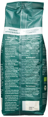 Bio Haferbrot Brotbackmischung, 500 G Naty Shop