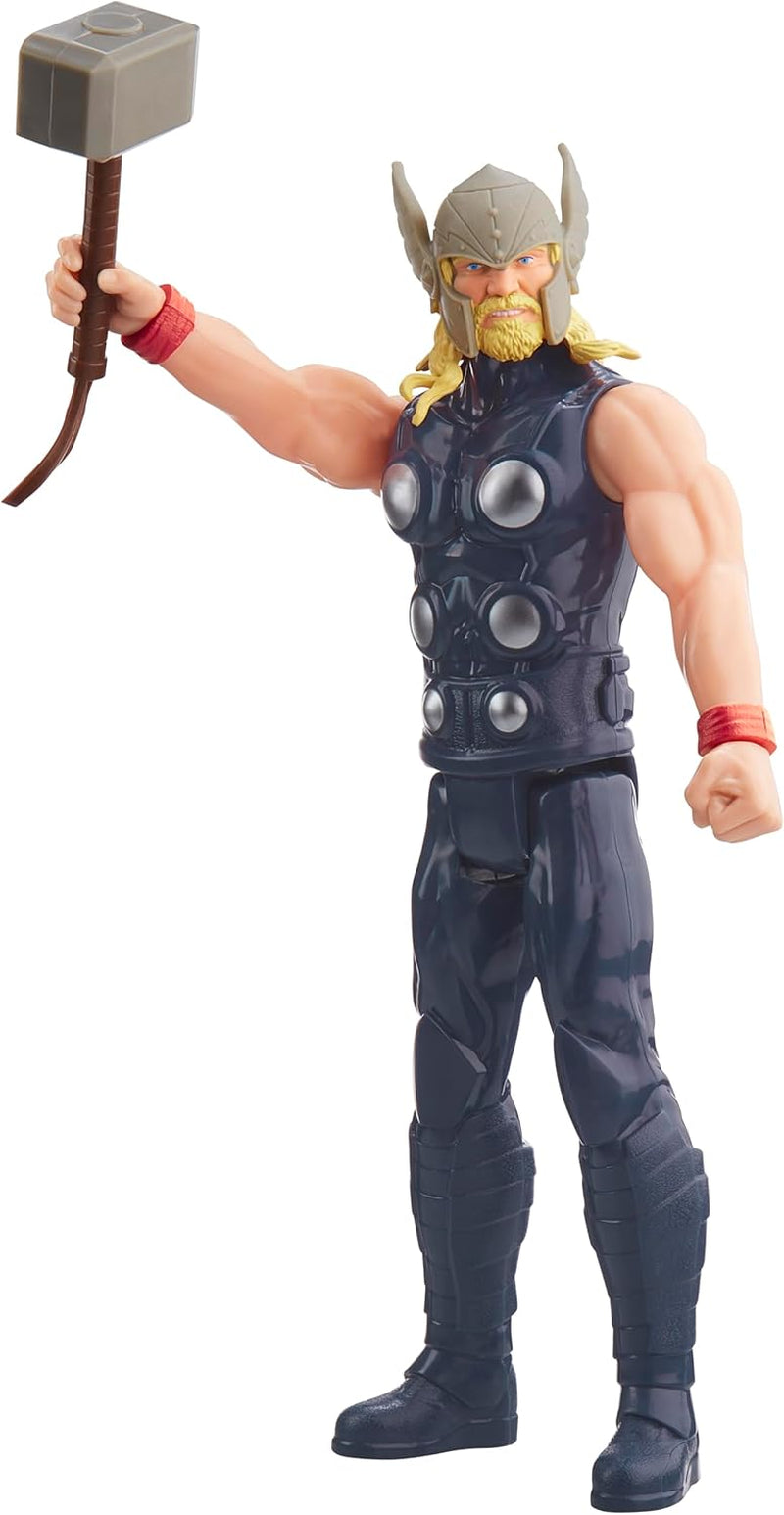 Marvel Avengers Titan Hero Series Blast Gear Thor Action Figure 30 cm Grande Giocattolo per Bambini dai 4 Anni in su Action Figure Naty Shop