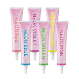 Goodbake Neonlebensmittelfarben 6 Farben Set – Intensive Lebensmittelfarbe – Lebensmittelfarbpaste – Zum Einfärben Von Torten, Fondant, Buttercreme Uvm. – Negozio Naty 100% vegano