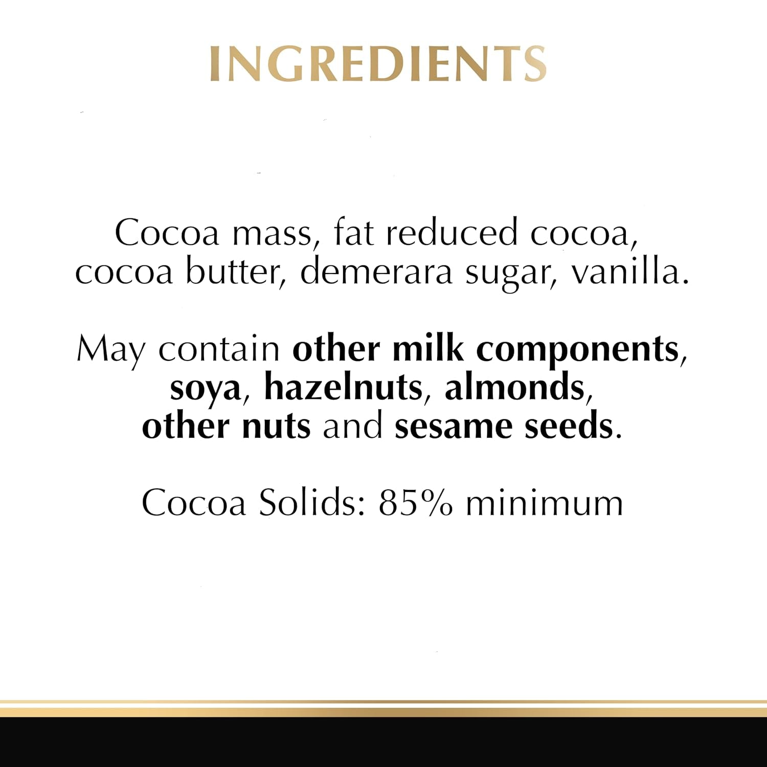 Cioccolata Lindt | Tavoletta EXCELLENCE Cacao 85% | 100 g| Cioccolato Extra Fondente | Tavoletta di cioccolato vegana