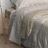 Foppapedretti Trapunta Notte & Natura Petali con sabbia, trapunta letto singolo, 100% cotone, made in Italy Trapunte e Trapunte Naty Shop