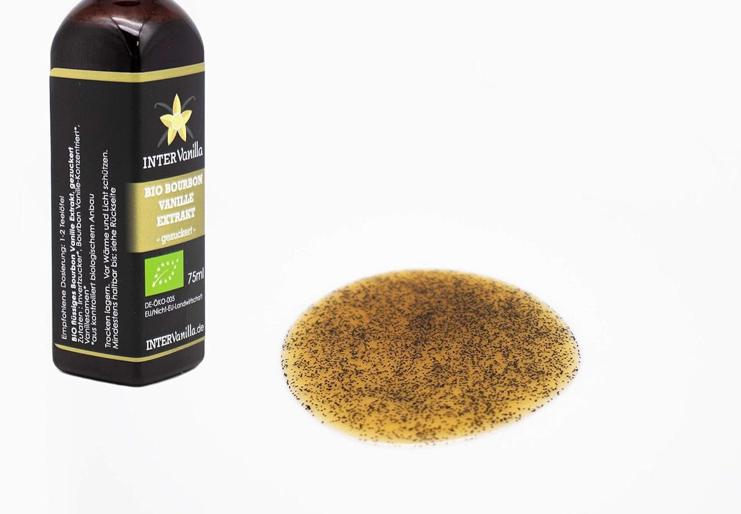 Intervanilla BIO Estratto di vaniglia Bourbon, 75 ml Aromi Naty Shop