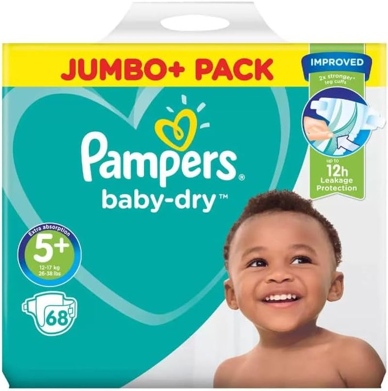 Pannolini Pampers 81657566 Pantaloni Baby-Dry, bianchi
