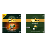 Jacobs Kaffeekapseln Guten Morgen XL Intense - Confezione da 10 (10 x 20 Getränke) & Kaffeekapseln Krönung Crema, 200 Capsule compatibili Nespresso, Confezione da 10, 10 x 20 Getränke, 1040 g
