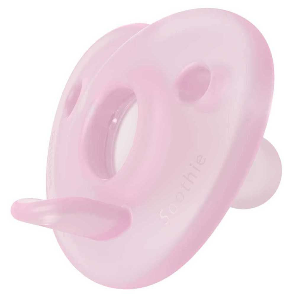 Philips AVENT Soothie - Succhietto senza BPA per bambini da 0 a 6 mesi, rosa/rosa chiaro (modello SCF099/22)