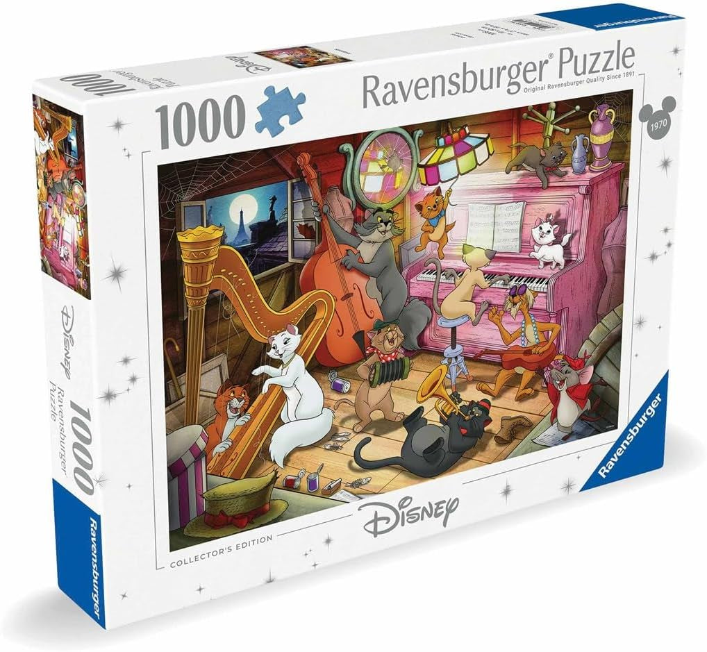 Ravensburger 12000753 Gli Aristogatti Puzzle da 1000 pezzi Naty Shop Nuovo Design
