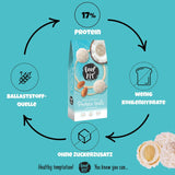 Praline al cocco senza zucchero con mandorle, Feel FIT, senza zuccheri aggiunti, 17% proteine, 63 g