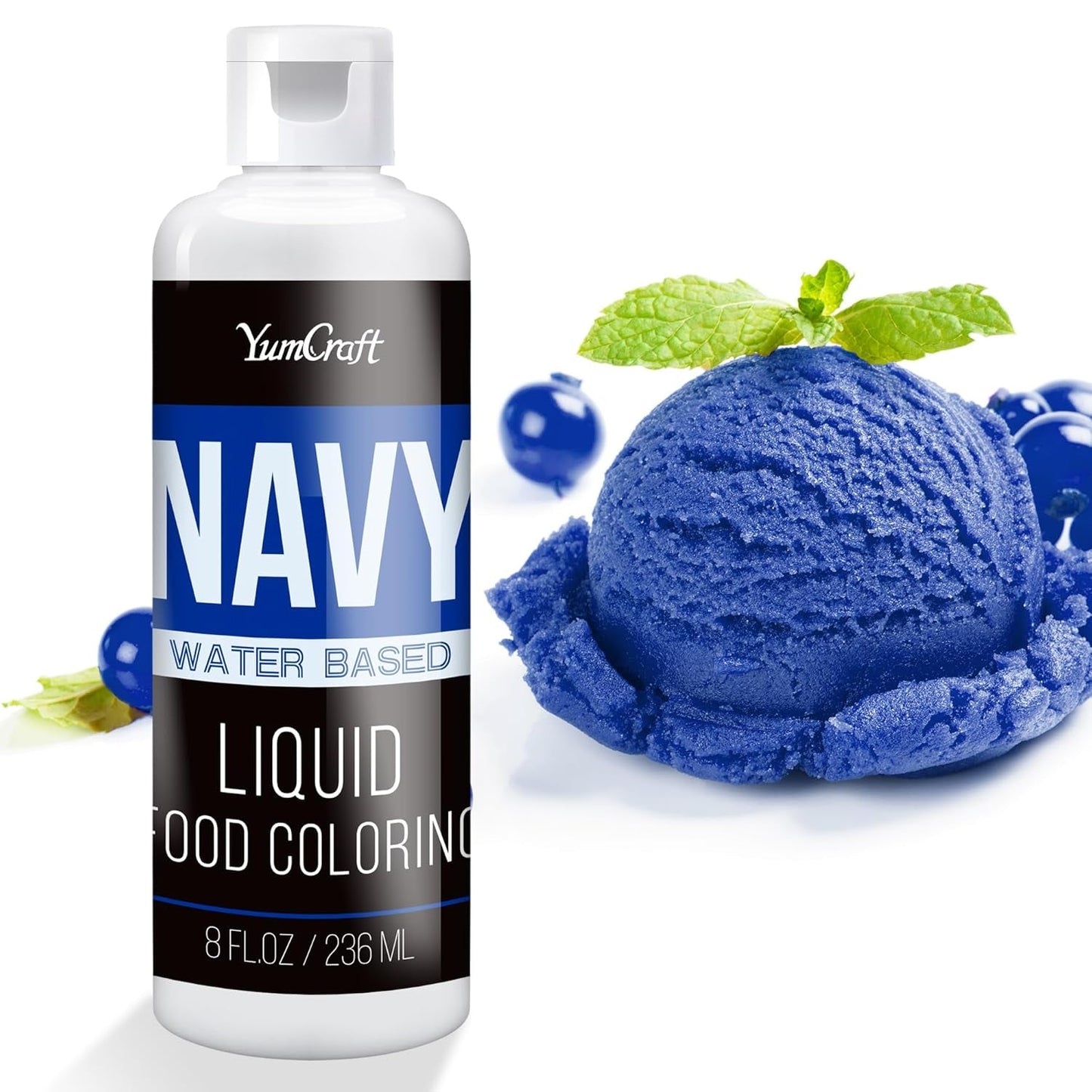 Colorante alimentare - Colorante alimentare liquido altamente concentrato per torte, prodotti da forno, uova di Pasqua, bevande - Colorante alimentare senza zucchero per fondente, glassa, slime, decorazione di torte (Red Velvet, 236 ml)