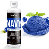 Colorante alimentare - Colorante alimentare liquido altamente concentrato per torte, prodotti da forno, uova di Pasqua, bevande - Colorante alimentare senza zucchero per fondente, glassa, slime, decorazione di torte (Red Velvet, 236 ml)
