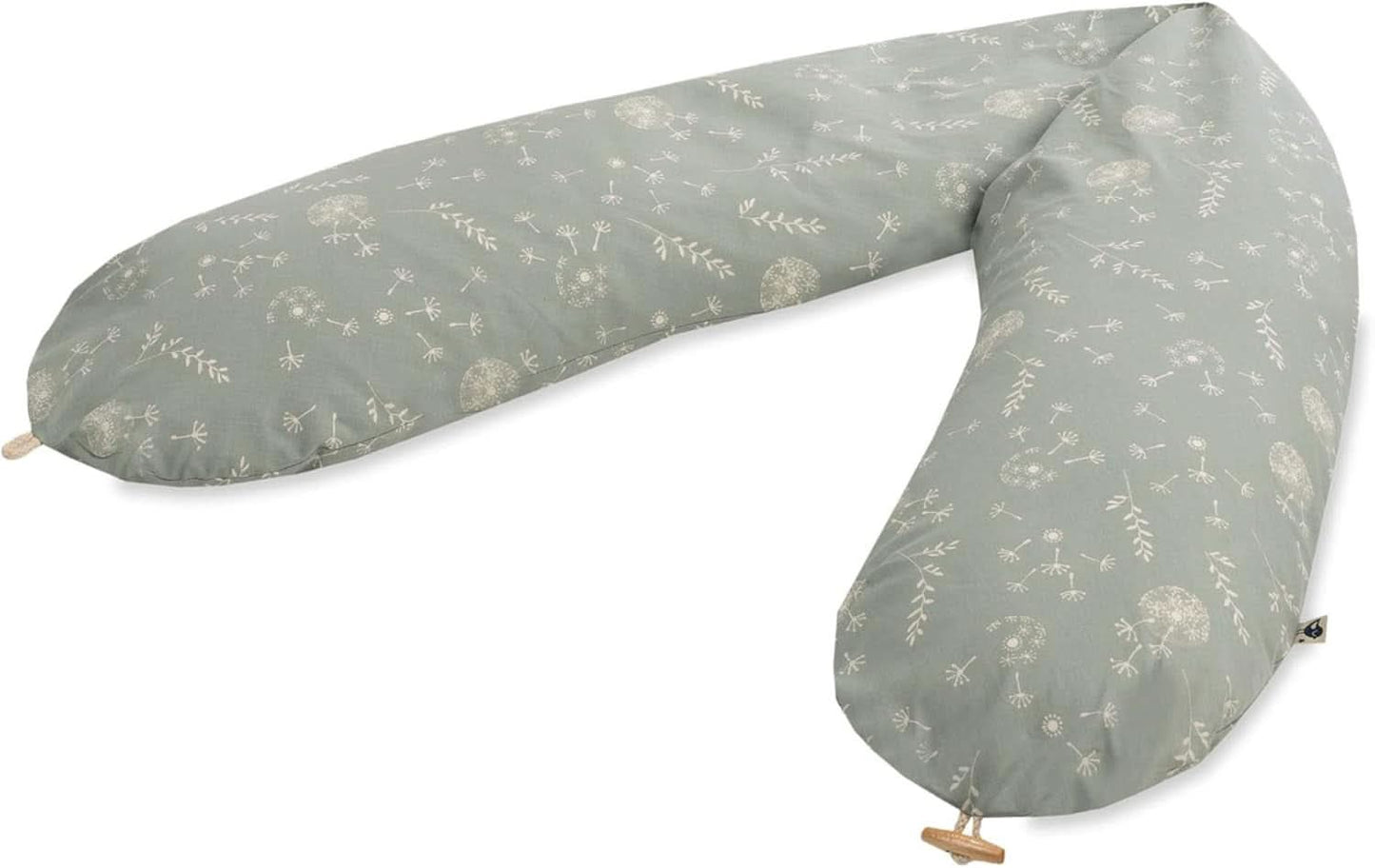 Julius Zöllner Cuscino da allattamento biologico 190 cm, imbottitura 42 litri Microsfere Eps, made in Germany Accessori Alimentazione e Allattamento Bebe Naty Shop Wildflower