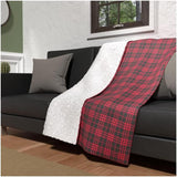 Plaid Soleil D'Ocre, Rosso, 120 X 160 Cm Piumini e Trapunte Naty Shop