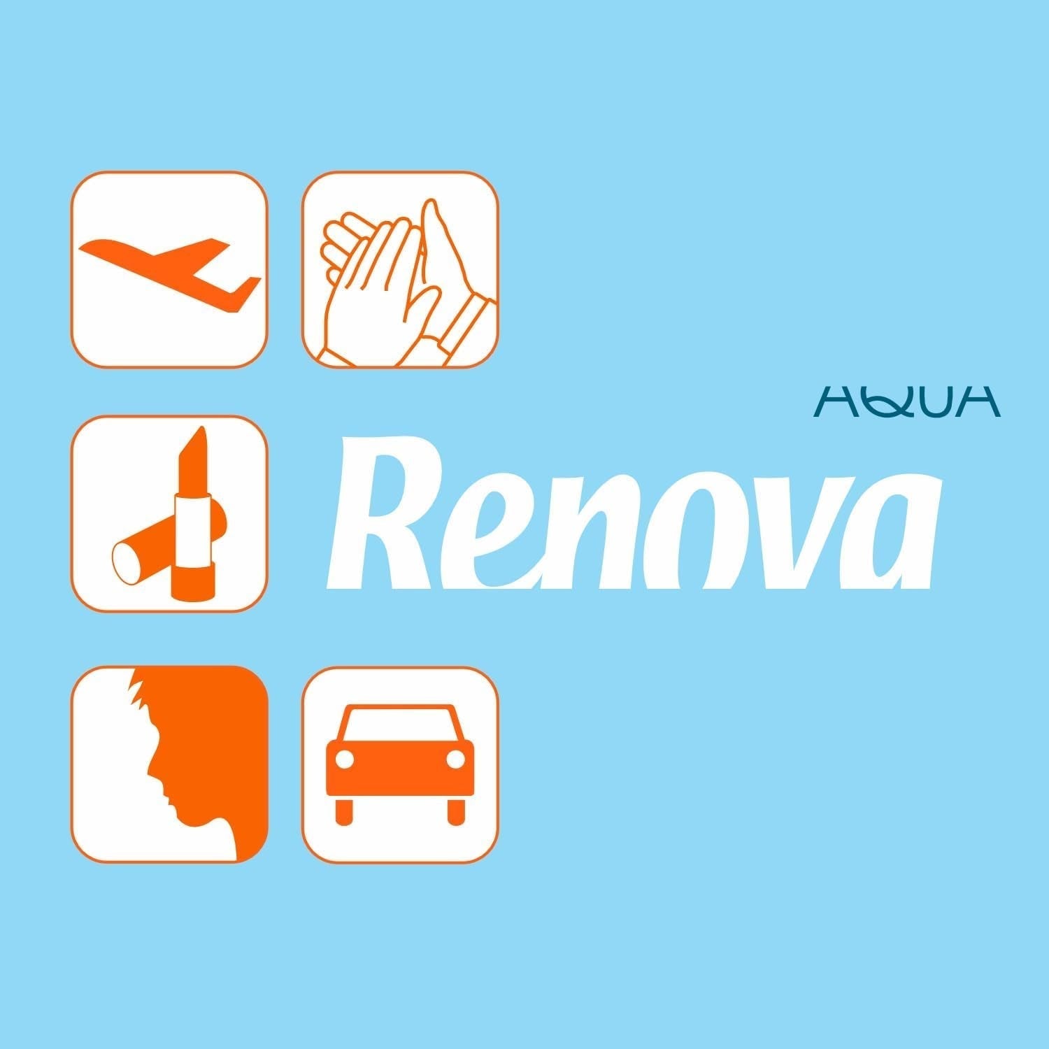 Salviette umidificate Renova - 12 salviette umidificate e profumate