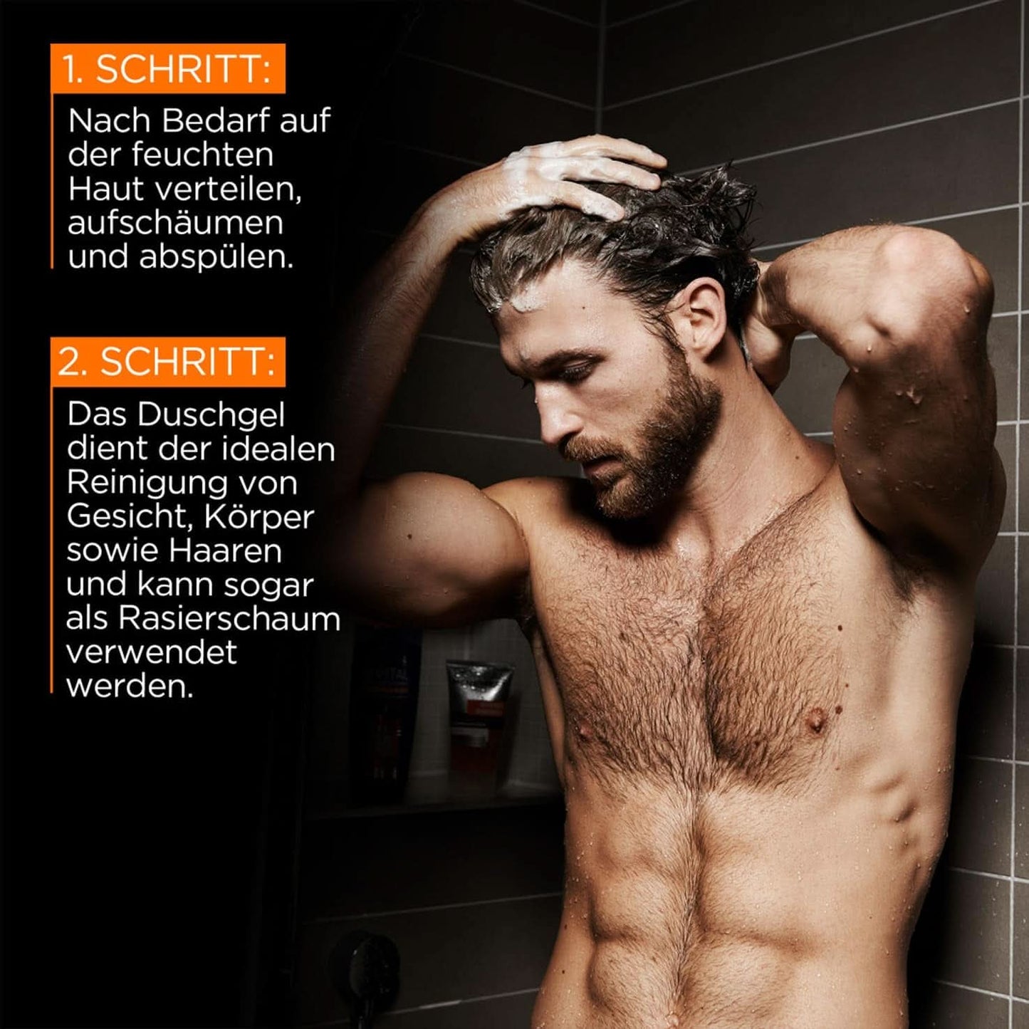 L'Oréal Men Expert XXXL Gel doccia e shampoo per uomo, 1 litro Naty Shop