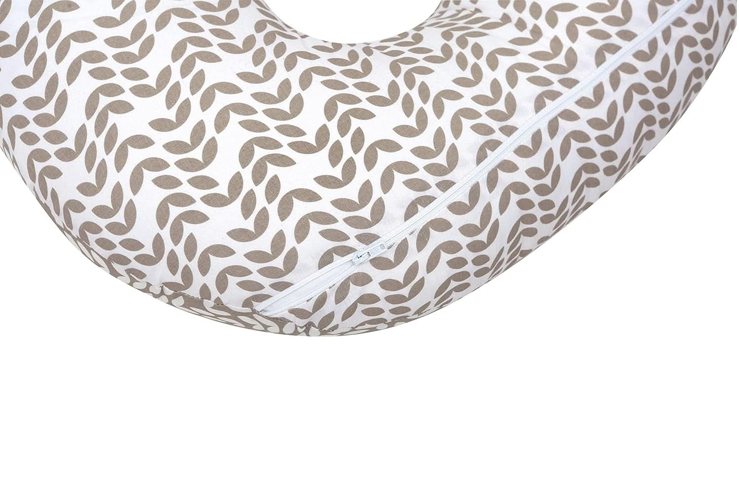 Cuscino allattamento ergonomico, Oeko-Tex Standard 100, beige Accessori Alimentazione e Allattamento Bebe Naty Shop