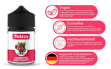 Twizzy, sapore intenso di lampone, 60 millilitri Arome Naty Shop