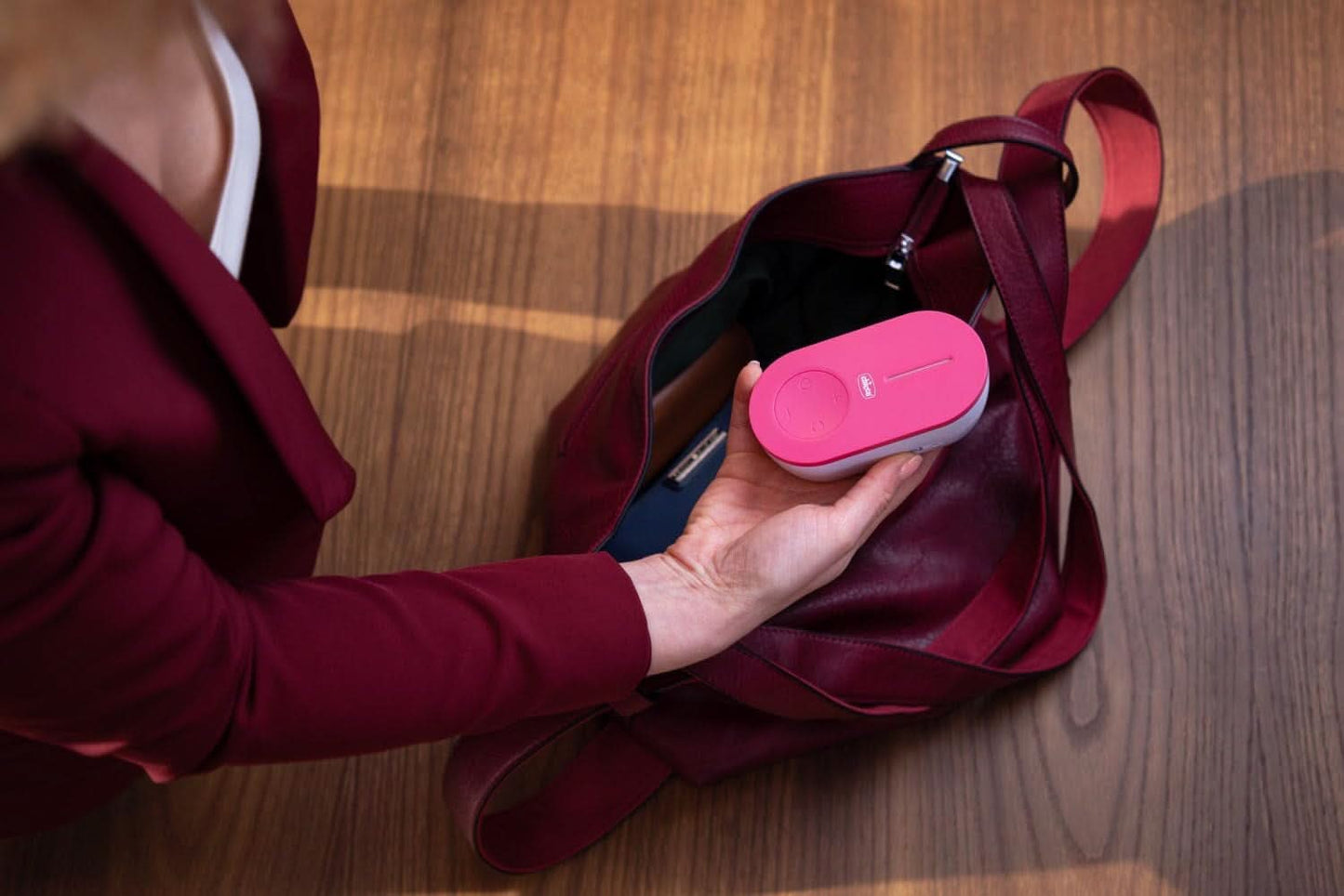 Chicco, tiralatte elettrico portatile, 5 livelli di intensità, 150 ml Accessori Alimentazione e Allattamento Bebe Naty Shop
