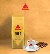 Lotto di caffè Delta in grani, confezione Gold, 500 g