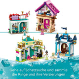LEGO Disney Princess: Disney Princess Adventure Market, casa giocattolo con 4 bambole tra cui Cenerentola e Ariel, set da gioco con mappa del tesoro, regalo per ragazze e ragazzi a partire da 6 anni 43246 Set da costruzione Besuche den LEGO-Store