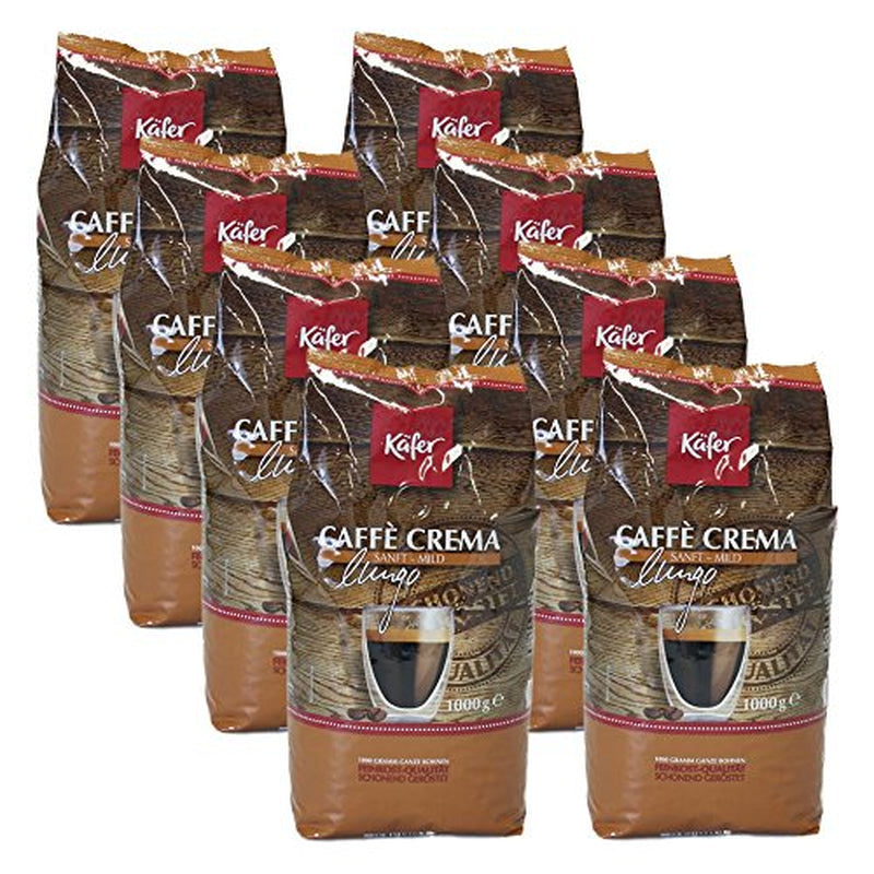 Caffè Crema, 1000g, grani interi, conf. da 8