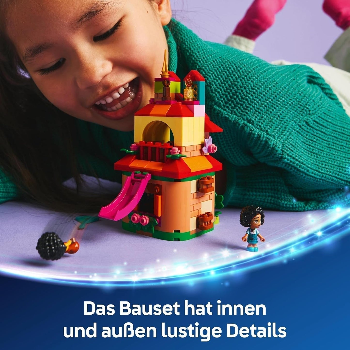 Mini casa dell'Encanto LEGO® Disney, giocattolo costruibile per ragazze dai 5 anni, giocattolo fantasy e set da costruzione con le mini bambole Mirabel e Antonio, un capibara e la chiave 43261 Set da costruzione Besuche den LEGO-Store