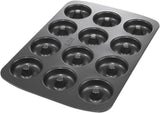 Birkmann, Easy Baking, Donutblech, Backform Für 6 Donuts, Mit Hochwertiger Antihaftbeschichtung, Ø 9 Cm, Mit Rezept, 881631 Stampi e vassoi per cuocere Naty Shop 12Er Donut-Blech