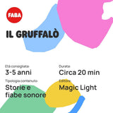 FFR14501 Personaggio sonoro di Topolino, Il Gruffalo, Storia e giocattoli educativi per bambini Naty Shop