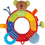 SIGIKID 40490 Anello attivo Baby Activity PlayQ Giocattolo per bambine e bambini consigliato a partire da 3 mesi Multicolor Giochi per bambini Naty Shop Multicolor/orso