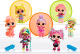 LOL Sorpresa! Neon Pop Stars Tots - 1 bambola a sorpresa magica con luce nera, involucro cieco, 7 bambole da collezione, ciascuna con adesivi neon e accessori, regalo per bambini 4+ bambole Naty Shop