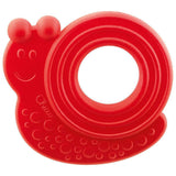 Chicco ECO+ Anello da dentizione Rana, Anello da dentizione per neonati con punte, In morbida bioplastica, Giocattolo da dentizione per neonati e bambini da 3 a 18 mesi