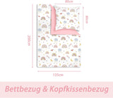 Biancheria da letto per bambini, Arcobaleno, microfibra Biancheria da letto - bambini Naty Shop