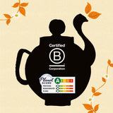CUPPER Tè alla frutta biologico "Infuso di arancia e limone", 20 bustine di tè non sbiancato, biologico, commercio equo e solidale