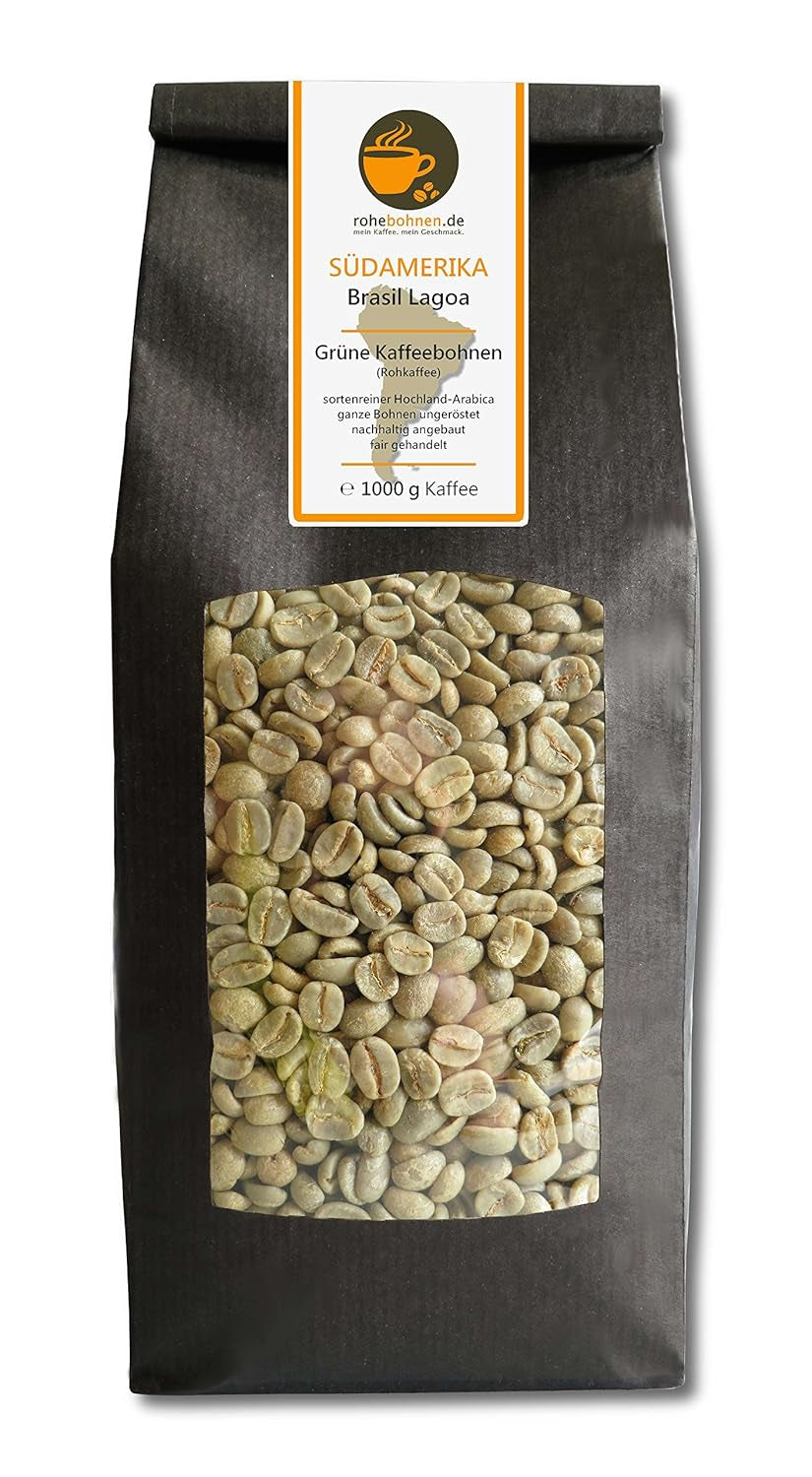 Caffè crudo - Green Highland Coffee Brazil Lagoa (caffè verde in grani 1000g)