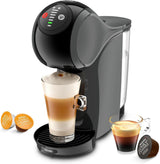 NESCAFÉ DOLCE GUSTO DeLonghi Dolce Gusto Genio S EDG226.A, Macchina per caffè espresso a capsule con 3 capsule, design compatto, vassoio raccogligocce regolabile, 0,8 l, serbatoio dell'acqua rimovibile, 1470 W, Antracite