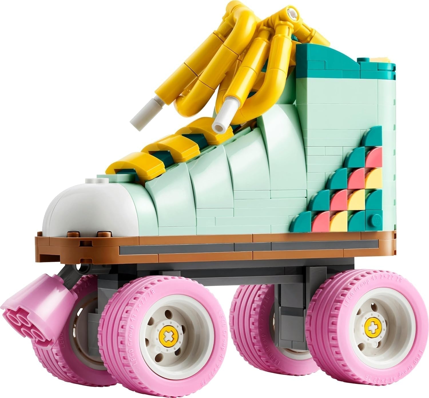 LEGO Creator 3in1 Roller Skate Giocattolo per Ragazze e Ragazzi con Mini Skateboard e Boombox, Decorazione per Camera da Letto retrò, Regalo di Compleanno per 8 Anni 31148 Set da Costruzione Besuche den LEGO-Store