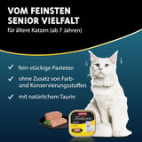 animonda vom Feinsten Senior, cibo umido per gatti anziani a partire da 7 anni, varietà per gatti anziani, 32 x 100 g
