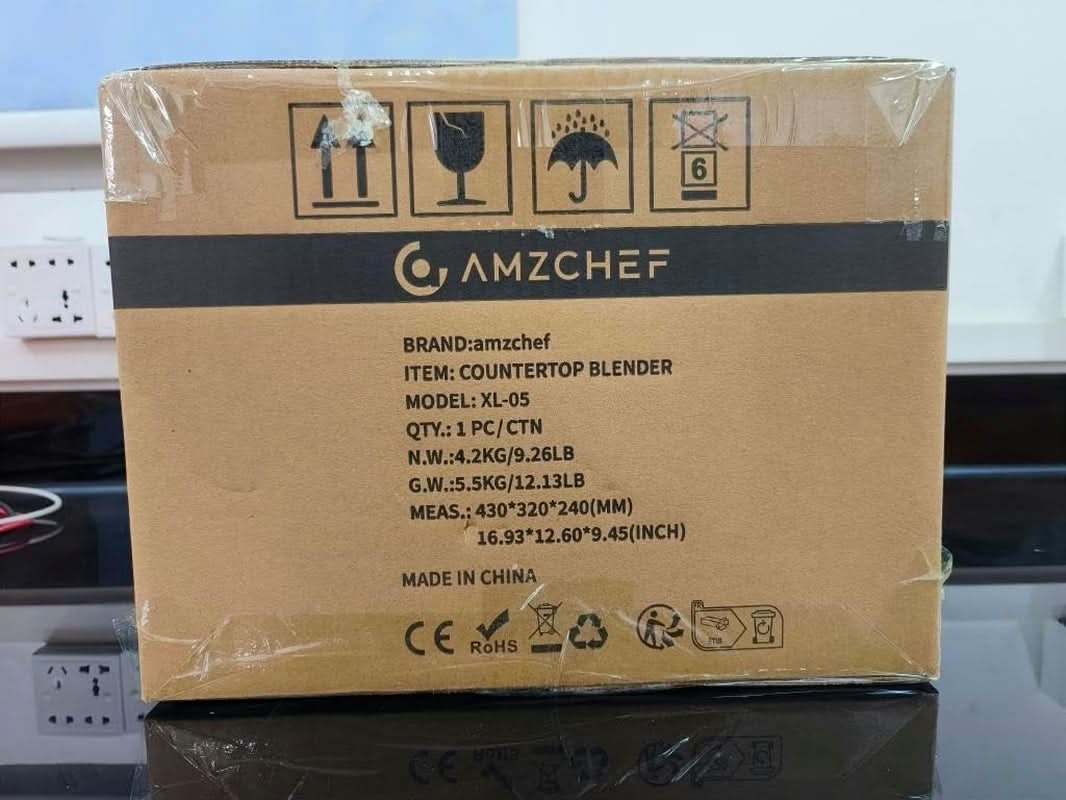 Frullatore AMZCHEF, 8 menu intelligenti e 10 velocità, touch screen LCD Kitchen Naty Shop