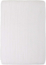 Biancheria da letto per famiglie Coperta cellulare rosa per letto matrimoniale, cotone, copriletto grande reversibile, leggera, termica, morbida, tradizionale coperta cellulare, trapunte e trapunte 230 x 230 cm Naty Shop Letto matrimoniale bianco (230X230 cm)