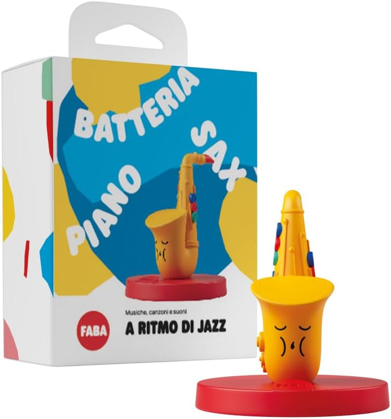 Figura sonora - ritmo jazz - musica, canzoni e suoni, giocattolo con contenuti educativi, bambini e bambine da 0 anni, versione italiana Bebe Naty Shop giocattoli