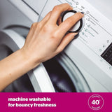 Cuscino Silentnight Ultrabounce, bianco, microfibra, bianco, confezione da 2 cuscini standard Naty Shop